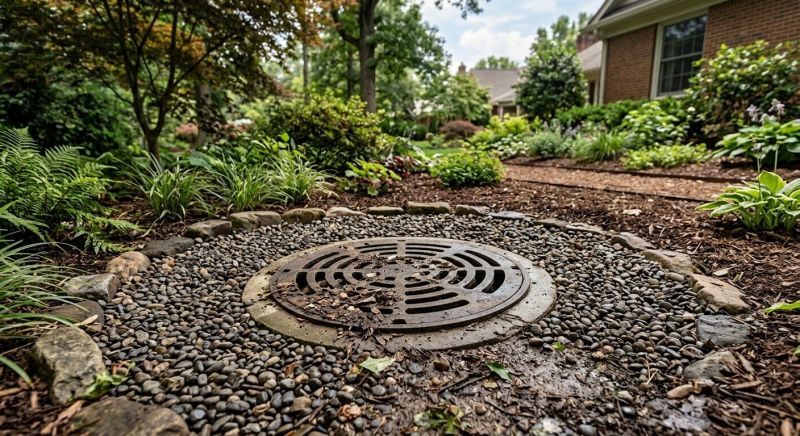 Yard Dry Well Installation in Birmingham, AL